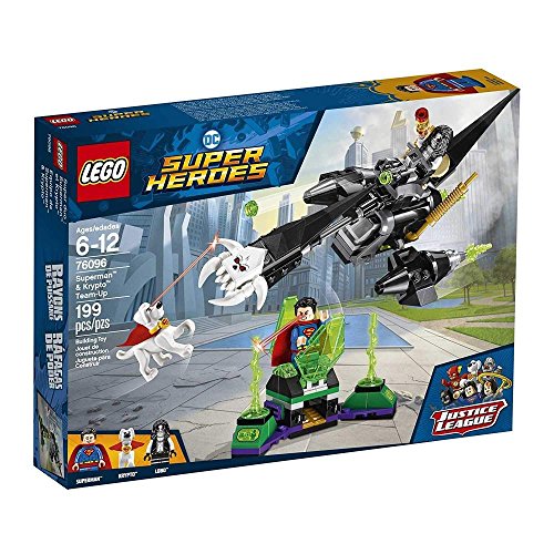 LEGO DC Super Heroes Superman & Krypto Team-Up 76096 Building Kit (199 Piece)