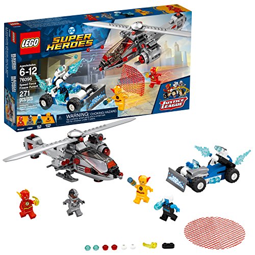 Book Cover LEGO DC Super Heroes Speed Force Freeze Pursuit 76098 Building Kit (271 Piece)