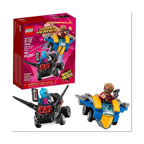 LEGO Marvel Super Heroes Mighty Micros: Star-Lord vs. Nebula 76090 Building Kit (86 Piece)