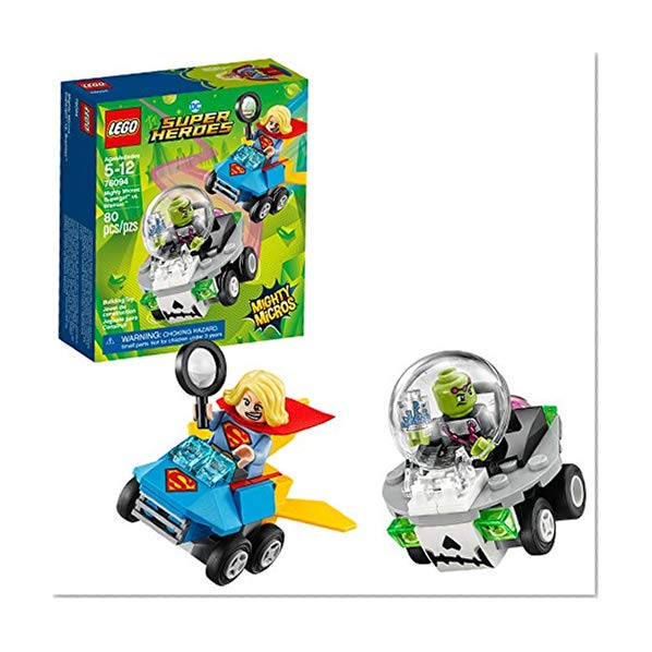 LEGO DC Super Heroes Mighty Micros: Supergirl vs. Brainiac 76094 Building Kit (80 Piece)