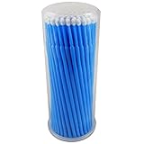 ATLIN Touch Up Paint Brushes, 100 Pack of 2.5mm Disposable Micro Applicators for Automotive Paint Chip Repair