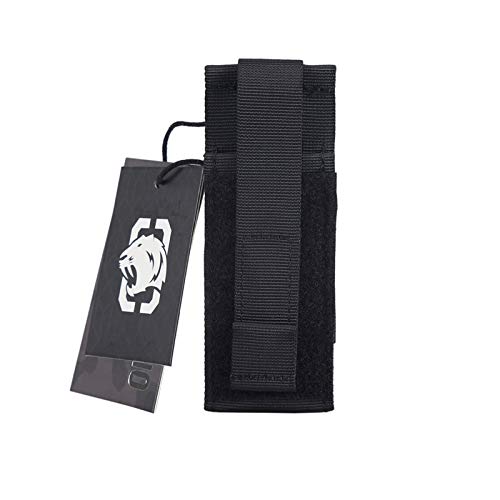 OneTigris Medical Shears Pouch Tactical EMT Scissor Sheath MOLLE Hand Tools Pouch (Upgraded Version - Black)