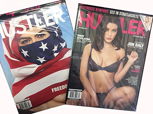HUSTLER 2-PACK: OCTOBER 2017 AND ANNIVERSARY 2017 ISSUES