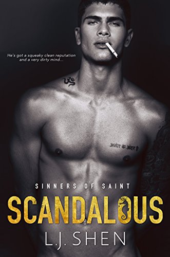 Book Cover Scandalous (Sinners of Saint Book 4)