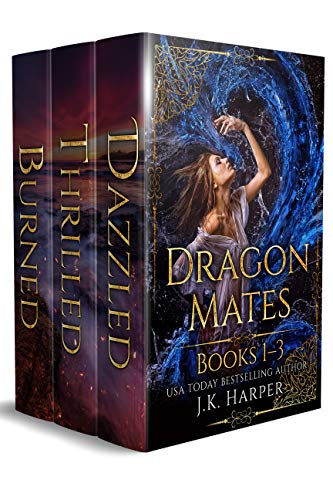 Book Cover Dragon Mates Books 1-3
