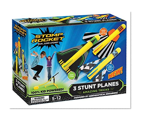 Stomp Rocket Stunt Planes, 3 Planes