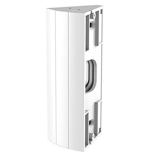 KIMILAR 3 PCS Adjustable (15 to 45 Degree) Angle Mount Compatible with Doorbell Pro ONLY, Replacement Corner Kit Adapter Plate Bracket Wedge Kit (NOT for Doorbell 2 / Doorbell 1) White