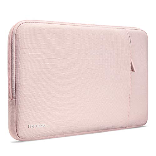 tomtoc 360Â° Protective Laptop Sleeve for 13-inch MacBook Air M1/A2337 A2179 A1932 2018-2021, MacBook Pro M1/A2338 A2251 A2289 2016-2021, Water-Resistant Case for 12.9 iPad Pro 5th/4th/3rd Gen