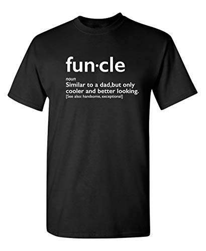 Funcle Gift for Uncle Maternity Gift Nephew New Baby Birthday Very Funny T Shirt