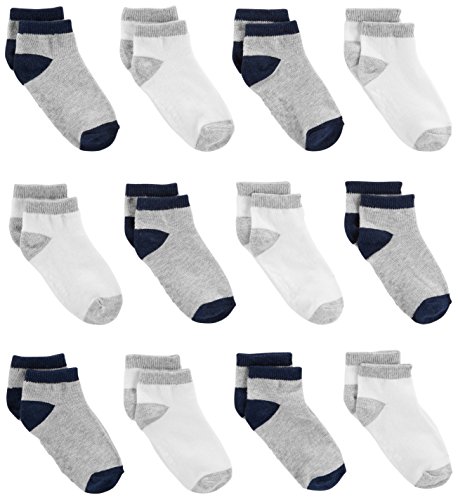 Simple Joys by Carter's Baby and Toddler Boys' 12-Pack Sock Ankle