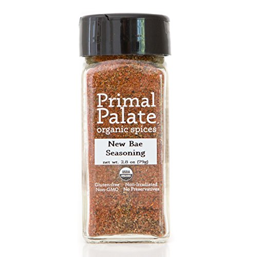 Book Cover Primal Palate Organic Spices New Bae Seasoning, Certified Organic, 2.8 oz Bottle