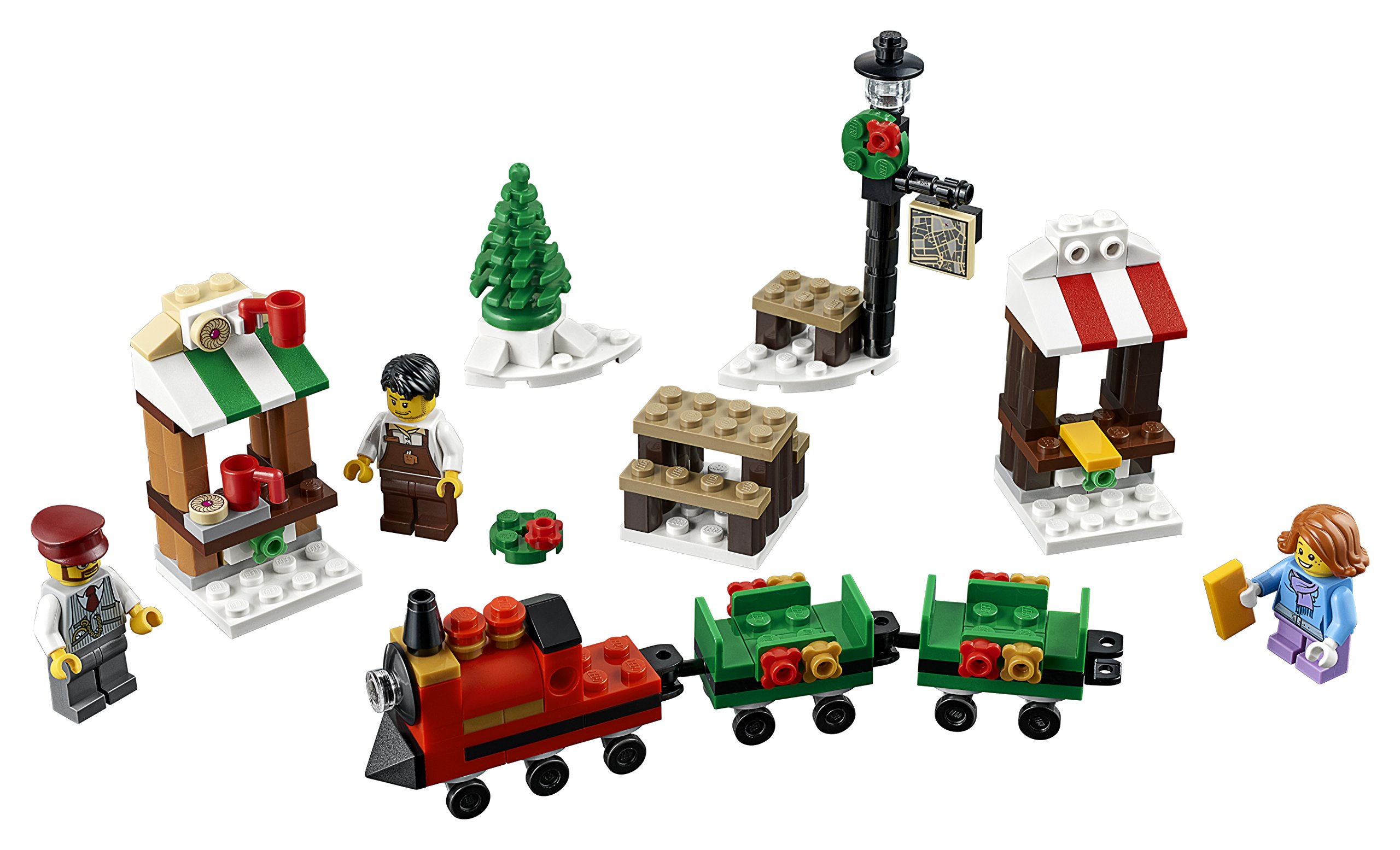Book Cover LEGO Holiday 6175453 Christmas Train Ride 40262, Multi