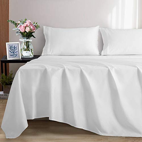 Book Cover EASELAND King Size 6-Pieces Bed Sheets Set 1800 Series Microfiber-Wrinkle & Fade Resistant,14
