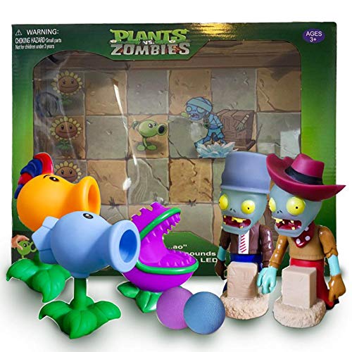 Plants Vs Zombies Gift Box: Firepea, Chomper, and Snowpeas