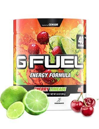 G Fuel Cherry Limeade Tub (40 Servings) Elite Energy and Endurance Formula
