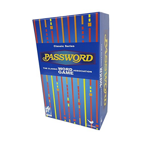 Book Cover Cardinal Industries Classic Password Game - Based Off The Original 60s Gameshow - One Word Clue ,Blue