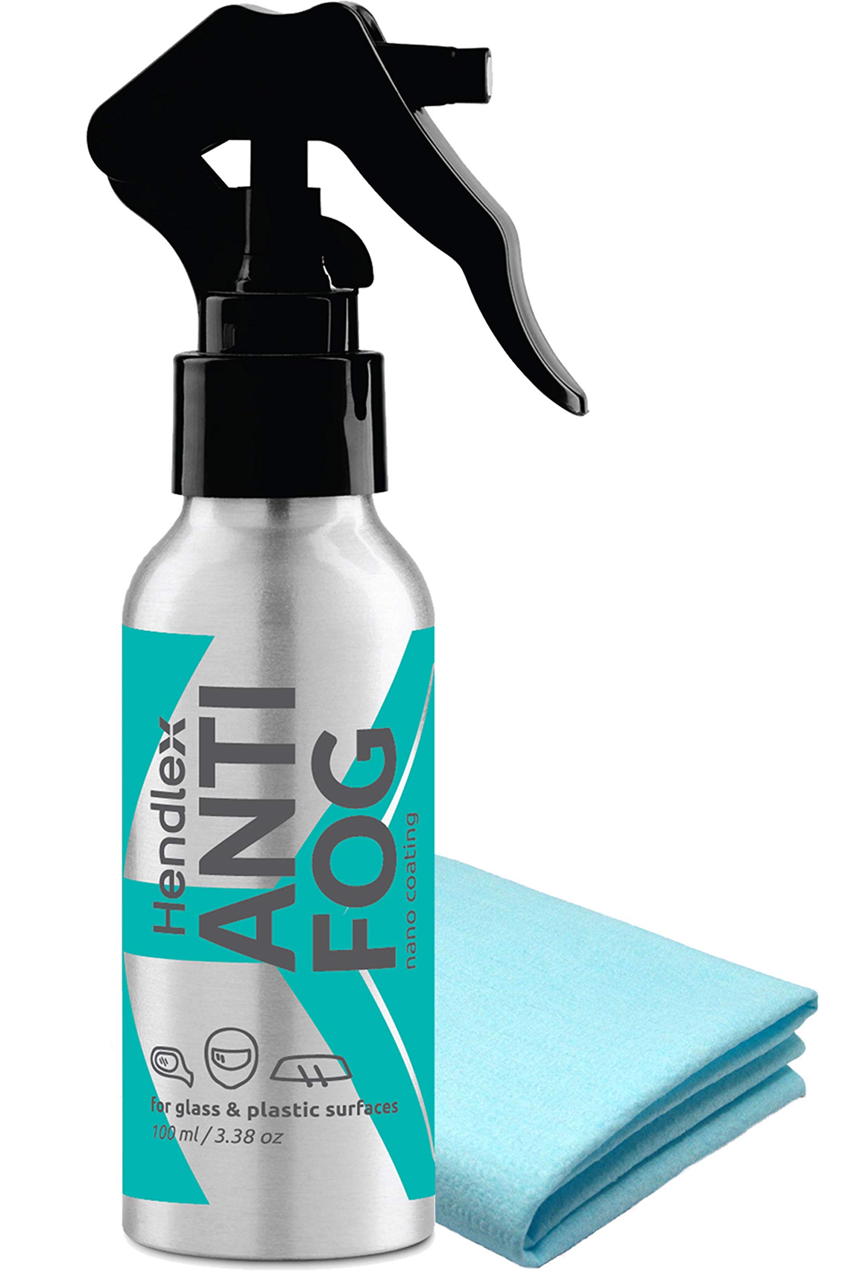 Hendlex Nano Anti Fog Sray for Car Windshield Defogger Windshield Treatment Antifogging Protection 100ml / 3.38oz