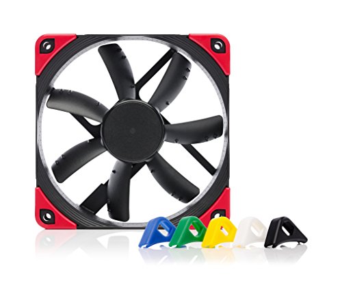 Noctua NF-S12A PWM chromax.black.swap, Premium Quiet Fan, 4-Pin (120mm, Black)