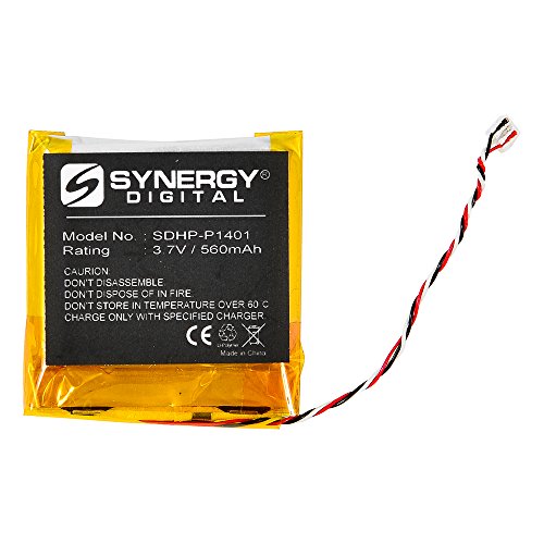 Synergy Digital Wireless Headset Battery Works with Beats By Dr Dre Studio 2.0 Wireless Headset, (Li-Pol, 3.7V, 560 mAh) Ultra Hi-Capacity, Compatible with Beats By Dr Dre AEC643333 Battery