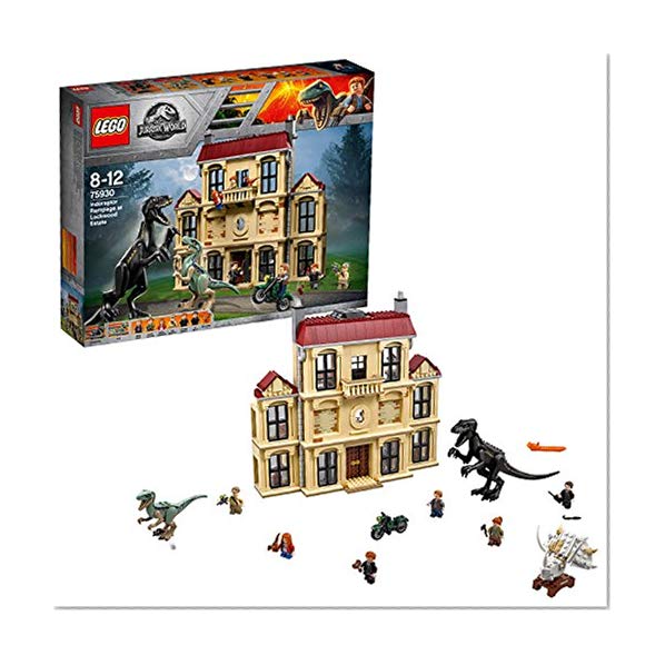 LEGO Jurassic World - La fureur de Indoraptor à Lockwood Estate - 75930 - Jeu de Construction
