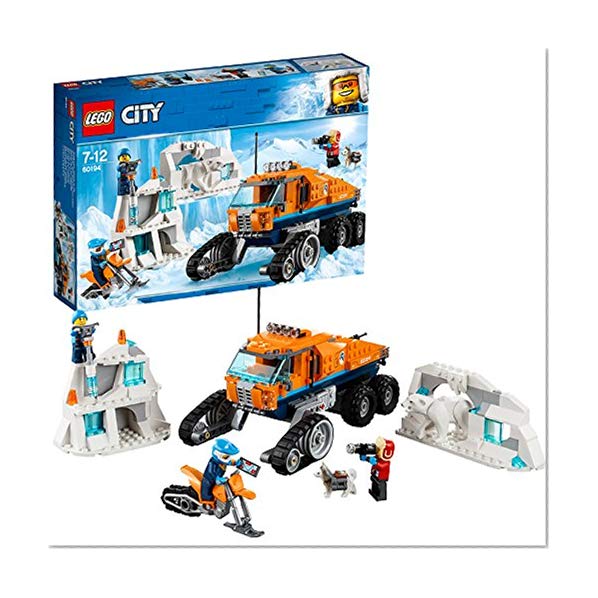 LEGO City - Le véhicule à chenilles d'exploration - 60194 - Compatible LEGO Boost - Jeu de Construction -