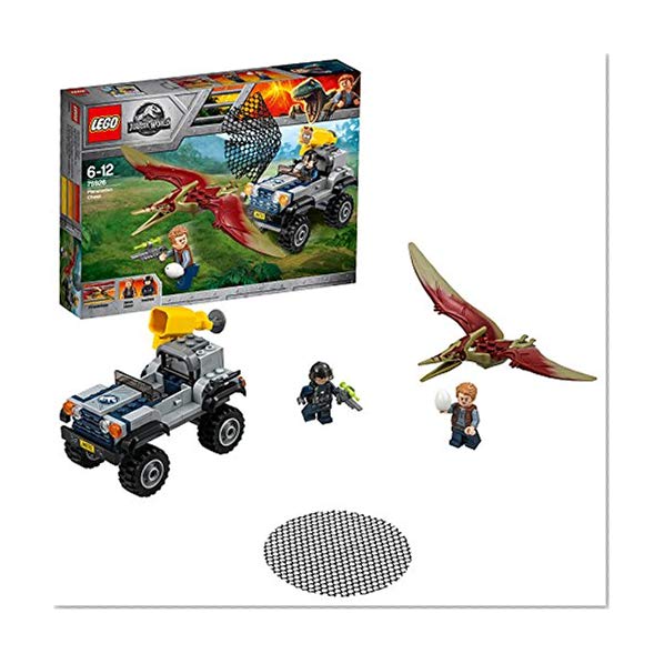 LEGO Jurassic World - La course-poursuite du Ptéranodon - 75926 - Jeu de Construction