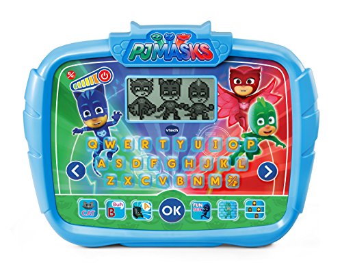 Book Cover VTech PJ Masks Time to Be A Hero Learning Tablet, Blue