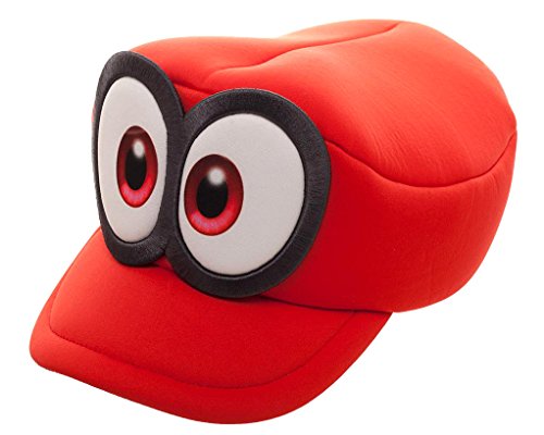 Book Cover Nintendo Super Mario Odyssey Cappy Hat Cosplay Accessory Red