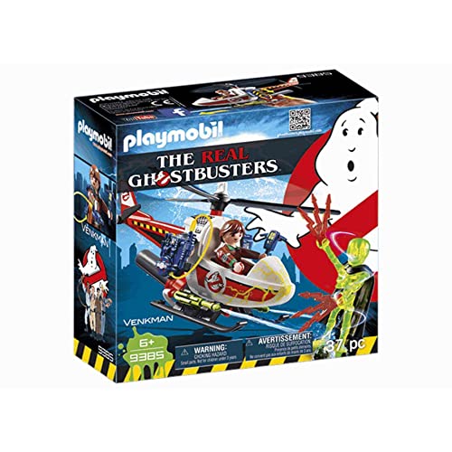 PLAYMOBIL Venkman with Helicopter Building Set
