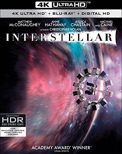 Book Cover InterStellar 4K UltraHD [Blu-ray]