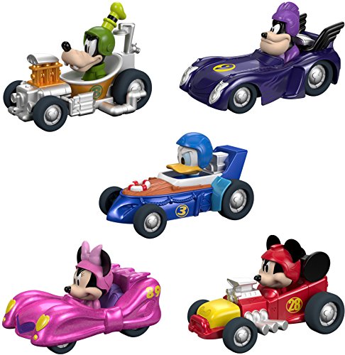 Book Cover Fisher-Price Disney Mickey & the Roadster Racers, Hot Rod 5-Pack [Amazon Exclusive]