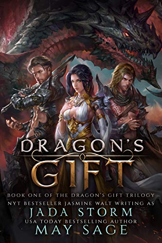 Book Cover Dragon's Gift: a Reverse Harem Fantasy Romance (The Dragon's Gift Trilogy Book 1)