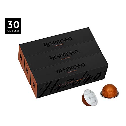 Book Cover Nespresso VertuoLine Coffee, Hazelino, 30 Capsules