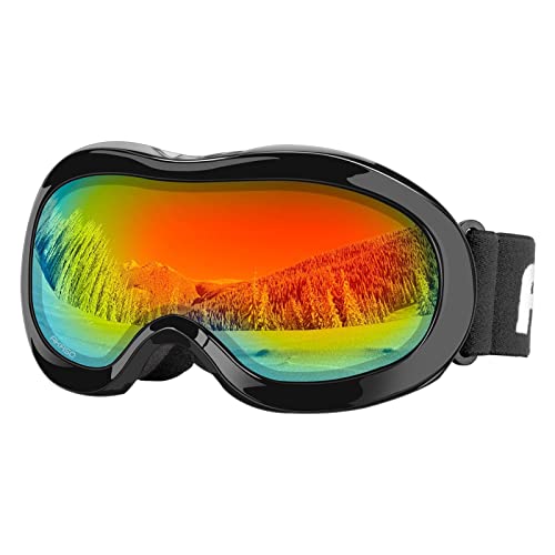Book Cover AKASO Kids Ski Goggles, Snowboard Goggles Snow Goggles for Youth, Kids & Teenagers…