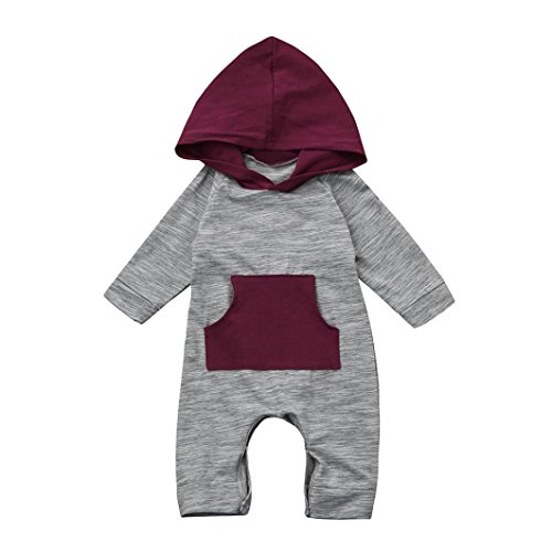 Book Cover Sharemen Baby Boy Girl Cute Hooded Romper Bodysuit Clothes