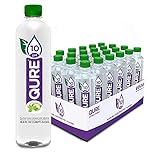 Qure Alkaline Water, (Pack of 24), Cucumber Mint, 16.9 Fl Oz (Pack of 24)