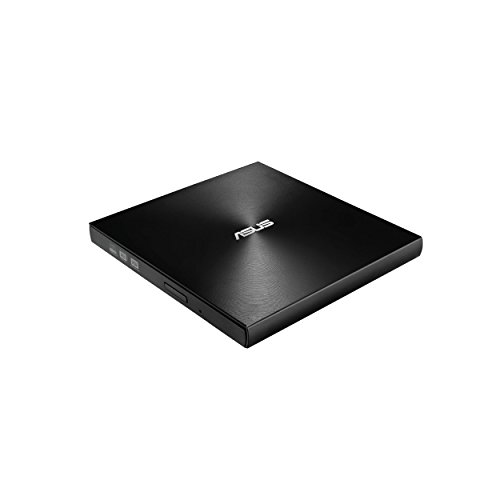 Book Cover ASUS ZenDrive Black 13mm External 8X DVD/Burner Drive +/-RW with M-Disc Support, Compatible with Both Mac & Windows and Nero BackItUp for Android Devices (USB 2.0 & Type-C Cables Included)