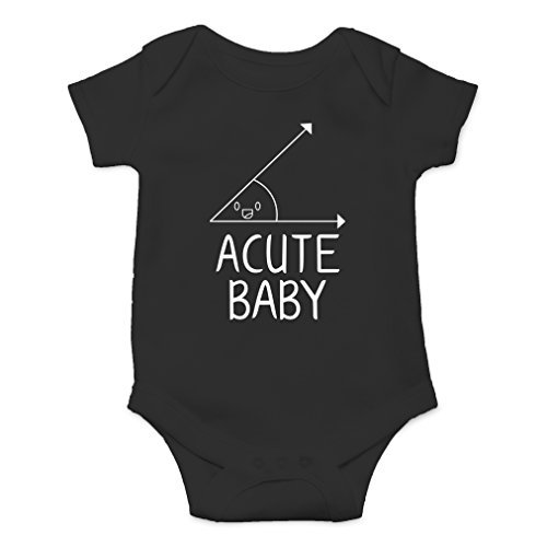 AW Fashions Acute Baby - Math Lovers Nerd Cute Novelty Funny Infant One-piece Baby Bodysuit