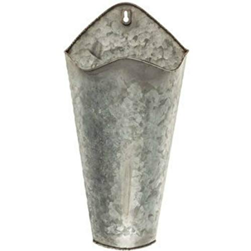 Galvanized Metal Wall Plant Container