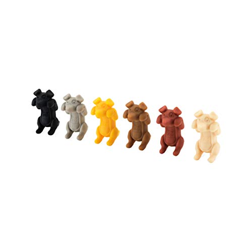 TrueZoo Spot On Glass Markers, Silicone, Multicolor