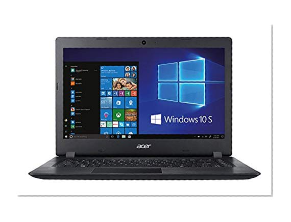 Acer Aspire A114-31-C4AJ PC Portable 14" HD Noir (Processeur Intel Celeron, 4 Go de RAM, SSD 32 Go, Windows 10S) [Ancien Modèle]