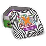 Qurious MonsterX | STEM Memory + Math Flash Card Game | Fun Super Monsters Improve Memory & Addition, Subtraction, Multiplication and Division | Perfect Compact Travel Game | up to 6 Players