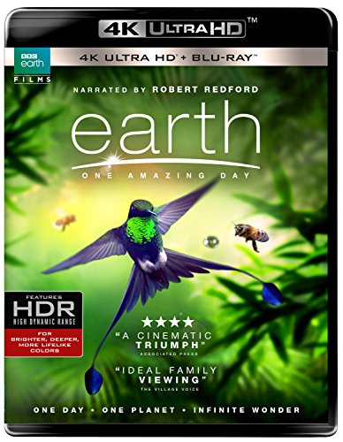 Book Cover Earth: One Amazing Day (BD/UHD Combo) [Blu-ray]