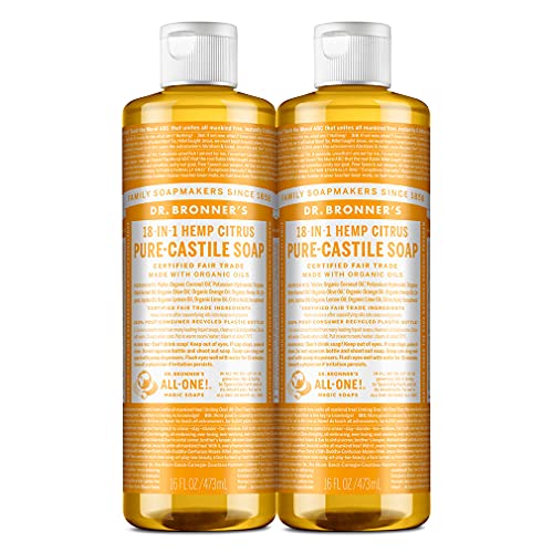Dr. Bronner's Pure-Castile Liquid Soap - Citrus 32oz.