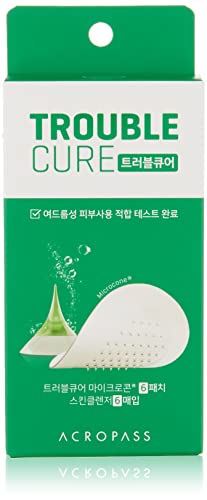 Book Cover Acropass Trouble Cure Instant Acne Pimple Patch with Dissolving Hyaluronic Acid Micro Structure