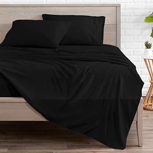 Bare Home Queen Sheet Set - 1800 Ultra-Soft Microfiber Bed Sheets - Double Brushed Breathable Bedding - Hypoallergenic â€“ Wrinkle Resistant - Deep Pocket (Queen, Forest Green)