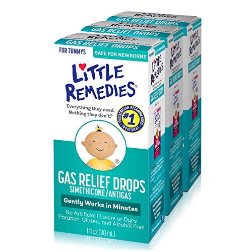 Book Cover Little Remedies Baby Gas Drops, 1 Fl Oz (Pack of 3)