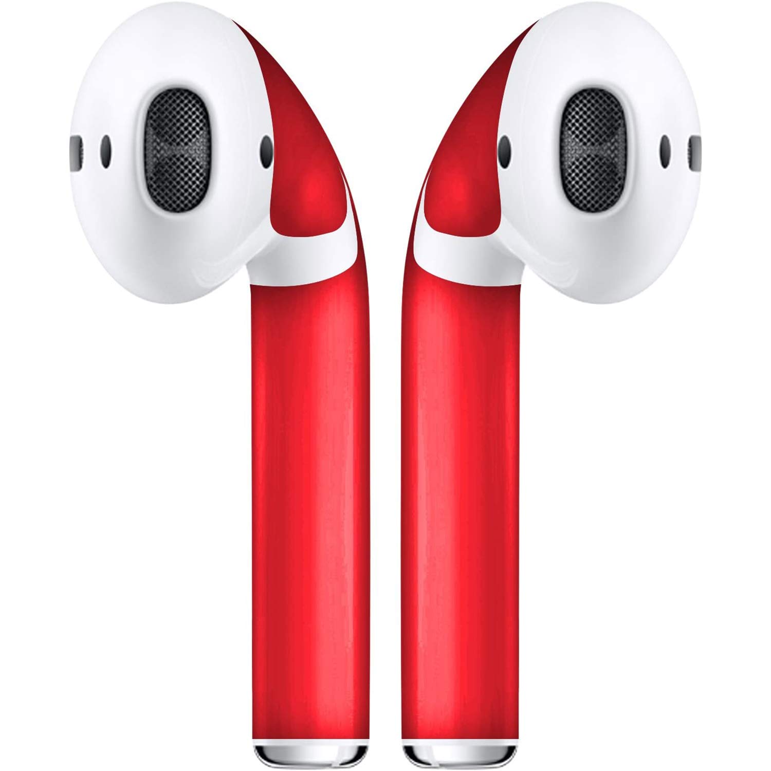 Book Cover AirPod Skins Protective Wraps - Stylish Covers for Protection & Customization, Compatible with Apple AirPods (Red)