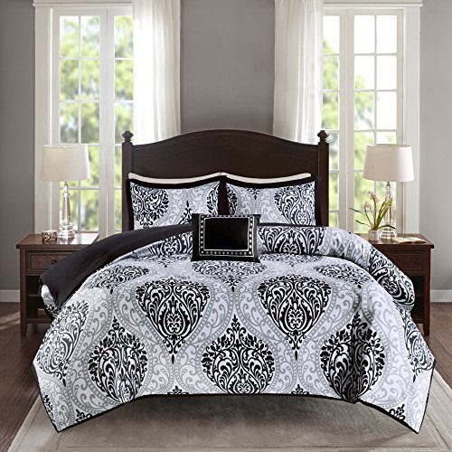 Book Cover Comfort Spaces Comforter Set Ultra Soft Printed Pattern Hypoallergenic Bedding, Full/Queen(90
