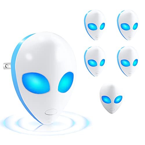 Ultrasonic Pest Repeller 6 Pack ,Plug in Outdoor and Indoor, Pest Control for Mice,Wasp,Ants,Bed Bugs,Squirrels